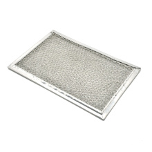 Kitchen Range Hood Parts Oil Filters Aluminum Pleated Metal Mesh Grease Filter for House and Restaurants Cooker Hood